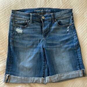American Eagle Bermuda Denim short with next level stretch. New without tags